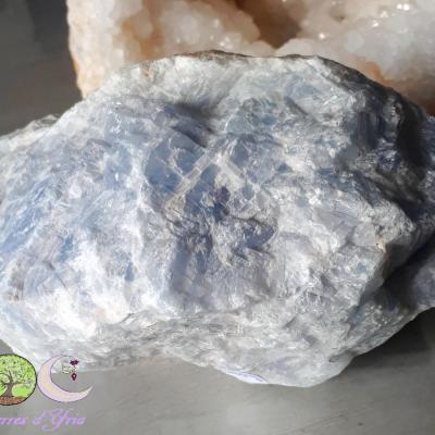 Calcite bleue brute - 1960g