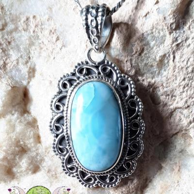 Pendentif Larimar