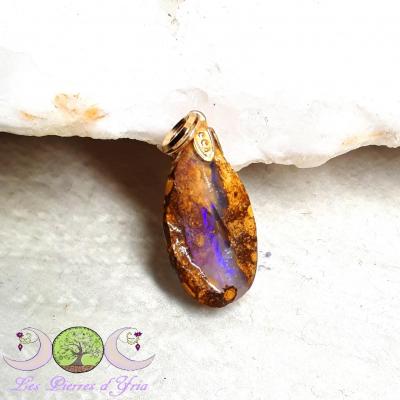 Pendentif Opale Boulder