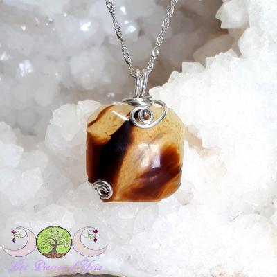 Pendentif Ambre naturelle