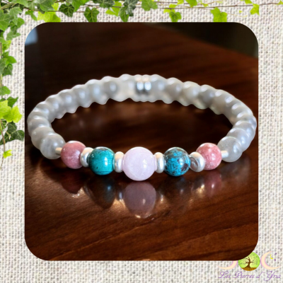 Brac thulite chrysocolle labradorite kunzite
