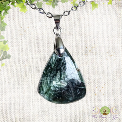 Pendentif Séraphinite #3