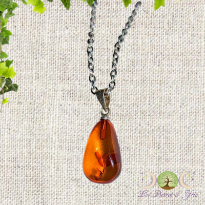 Pendentif Ambre #1
