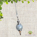 Pendule Labradorite Séphoroton – Radiesthésie, protection et intuition