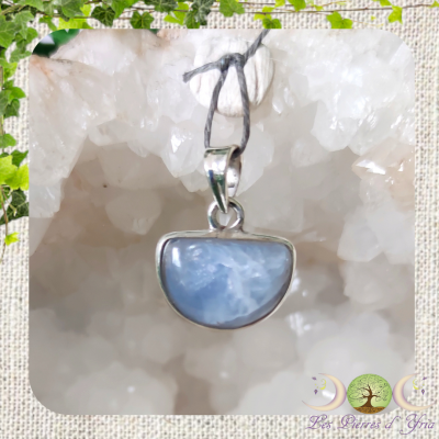 Pendentif Calcite bleue #2