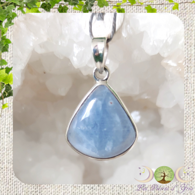 Pendentif Calcite bleue #3