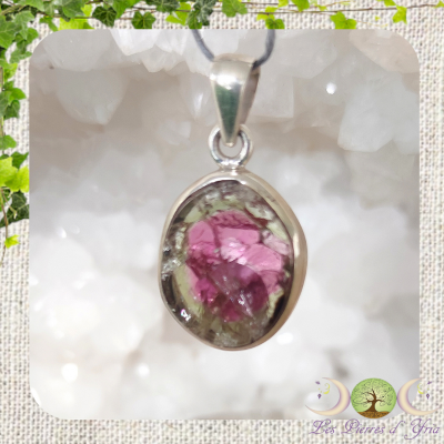 Pendentif Tourmaline melon d'eau #2