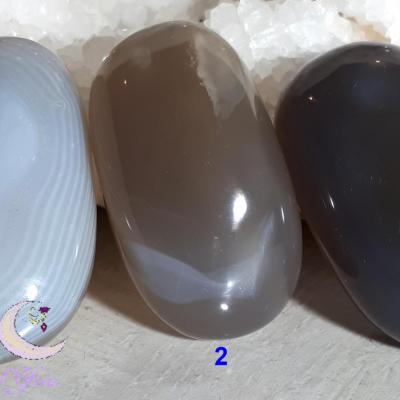 Agate Botswana [Madagascar] - Galet 100 à 120g