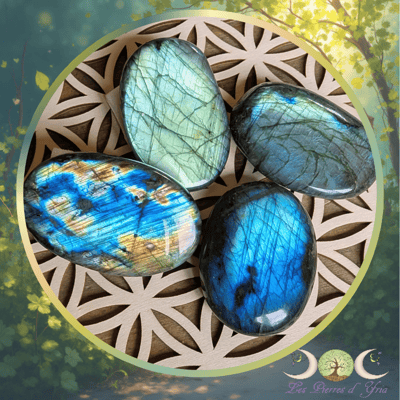 Galets labradorite naturelle 65 80g