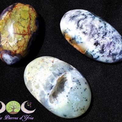 Opale Dendrite [Madagascar] - Galet [réf.3]