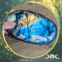 Grand galet labradorite naturelle 2 