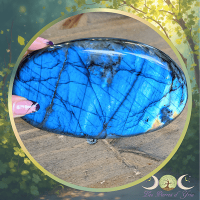 Grand galet labradorite naturelle 3 