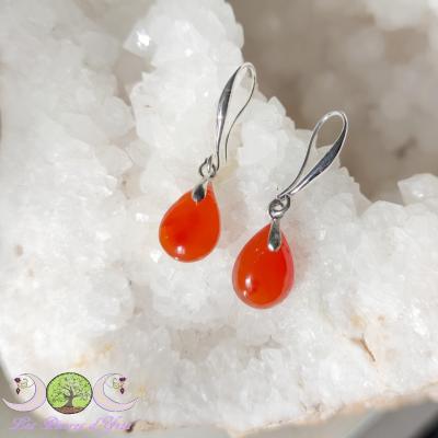 Boucles d'oreilles Cornaline