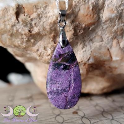 Pendentif Stichtite