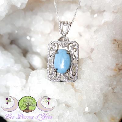 Pendentif Opale Bleue [Pérou]