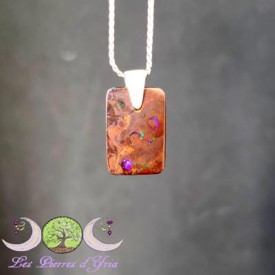 Pendentif Opale Boulder