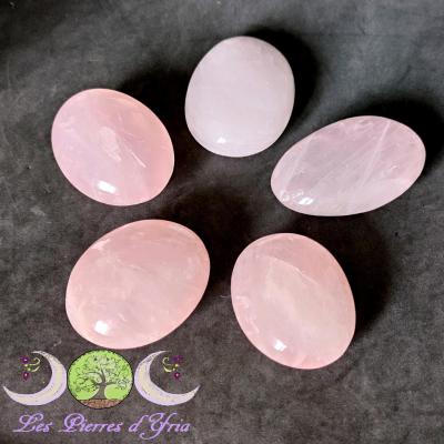 Quartz Rose [Madagascar] - Galet 100 à 120g