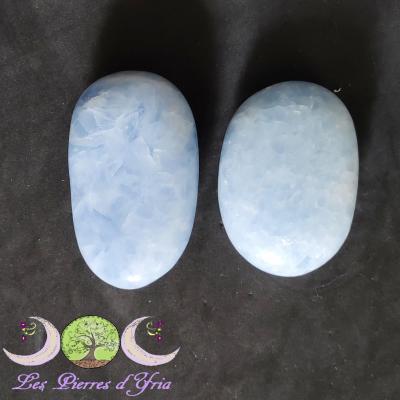 Galet Calcite bleue
