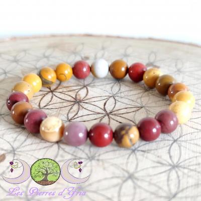 Bracelet Jaspe Mokaite
