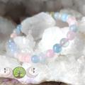 Bracelet BERYLS (Morganite, Héliodore & Aigue-marine)
