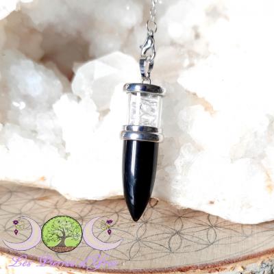 Pendule Tourmaline noire