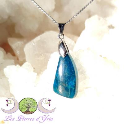 Pendentif Apatite bleue