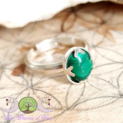 Bague Malachite