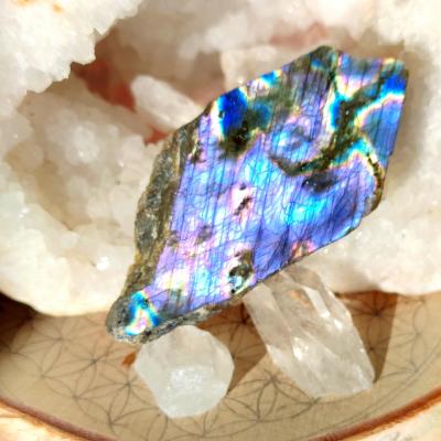 Plaque Labradorite semi-polie
