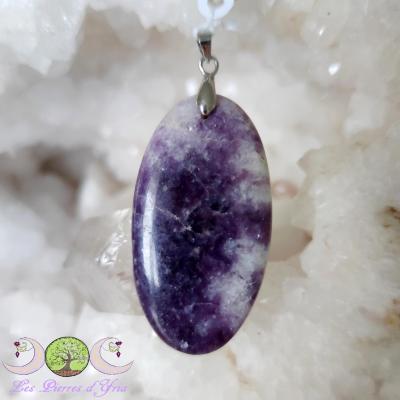 Pendentif Lépidolite