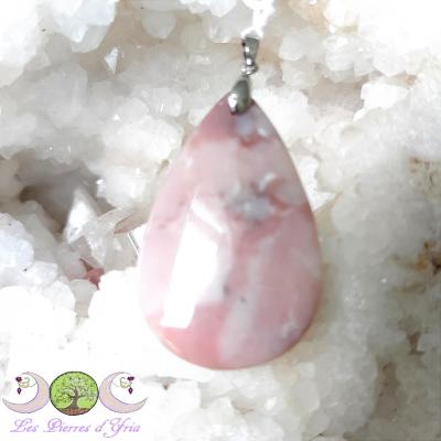 Pendentif Opale rose