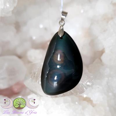 Pendentif obsidienne 