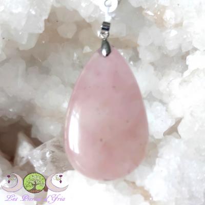 Pendentif Quartz rose