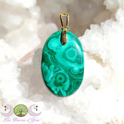 Pendentif Malachite