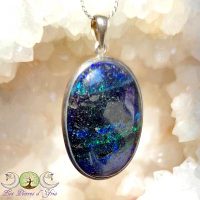 Pendentif Opale Andamooka [Australie]
