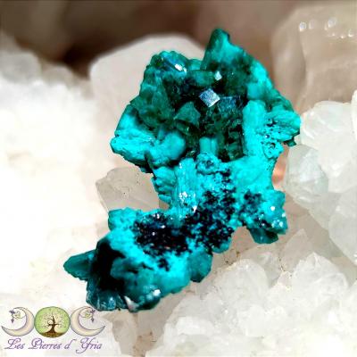 Dioptase cristallisée