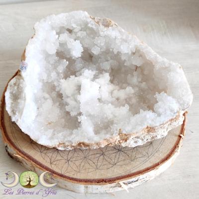 Géode de Cristal de Roche #34