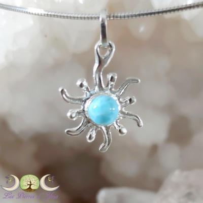 Pendentif Larimar 