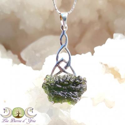 Pendentif Celtique Moldavite [Chlum]