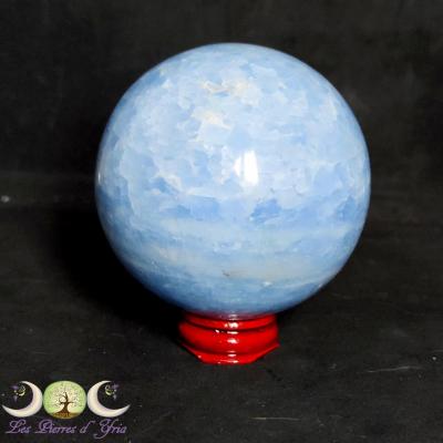 Sphère Calcite bleue #2
