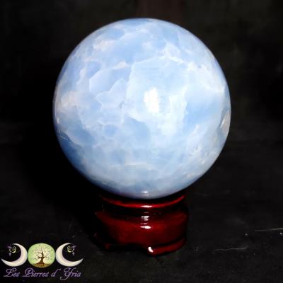 Sphère Calcite bleue #3