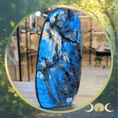 Labradorite forme libre naturelle
