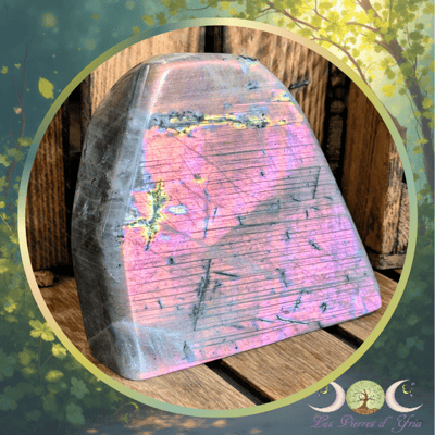 Labradorite rose violette