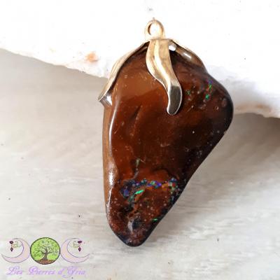 Pendentif Opale Boulder