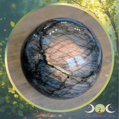 Sphere labradorite 2 